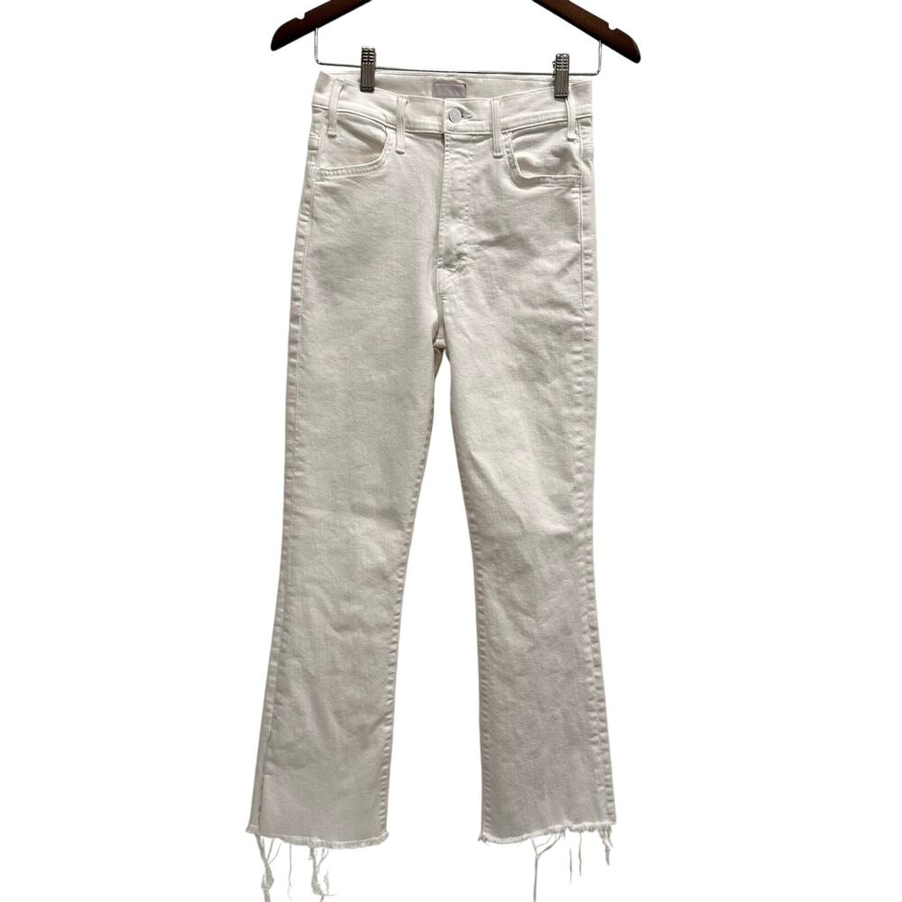Mother Women's Size 27 The Hustler Ankle Fray Fairest Of The All Denim Jeans